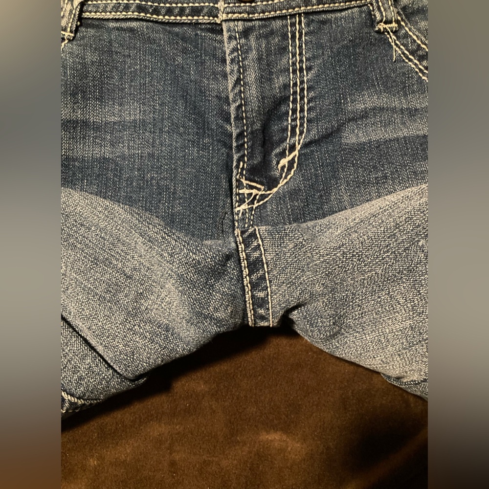 Wallflower brand, size 11 short, luscious curvy fit, Women's Blue Jeans - Picture 7 of 12